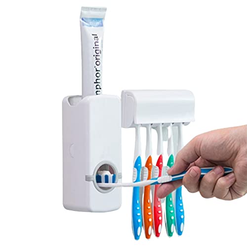 CleanPress Toothpaste Pro - Dispensador automático de pasta de dientes