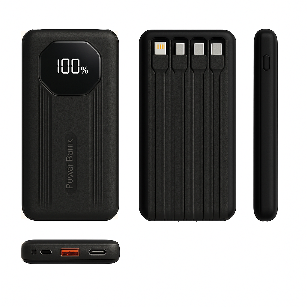 PocketCharge 10K Pro - Batería externa portátil