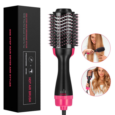 VolumeDry Pro Brush Rosa - Cepillo secador eléctrico