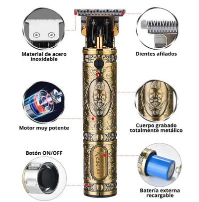 Buddha Gold Pro - Maquinilla de afeitar