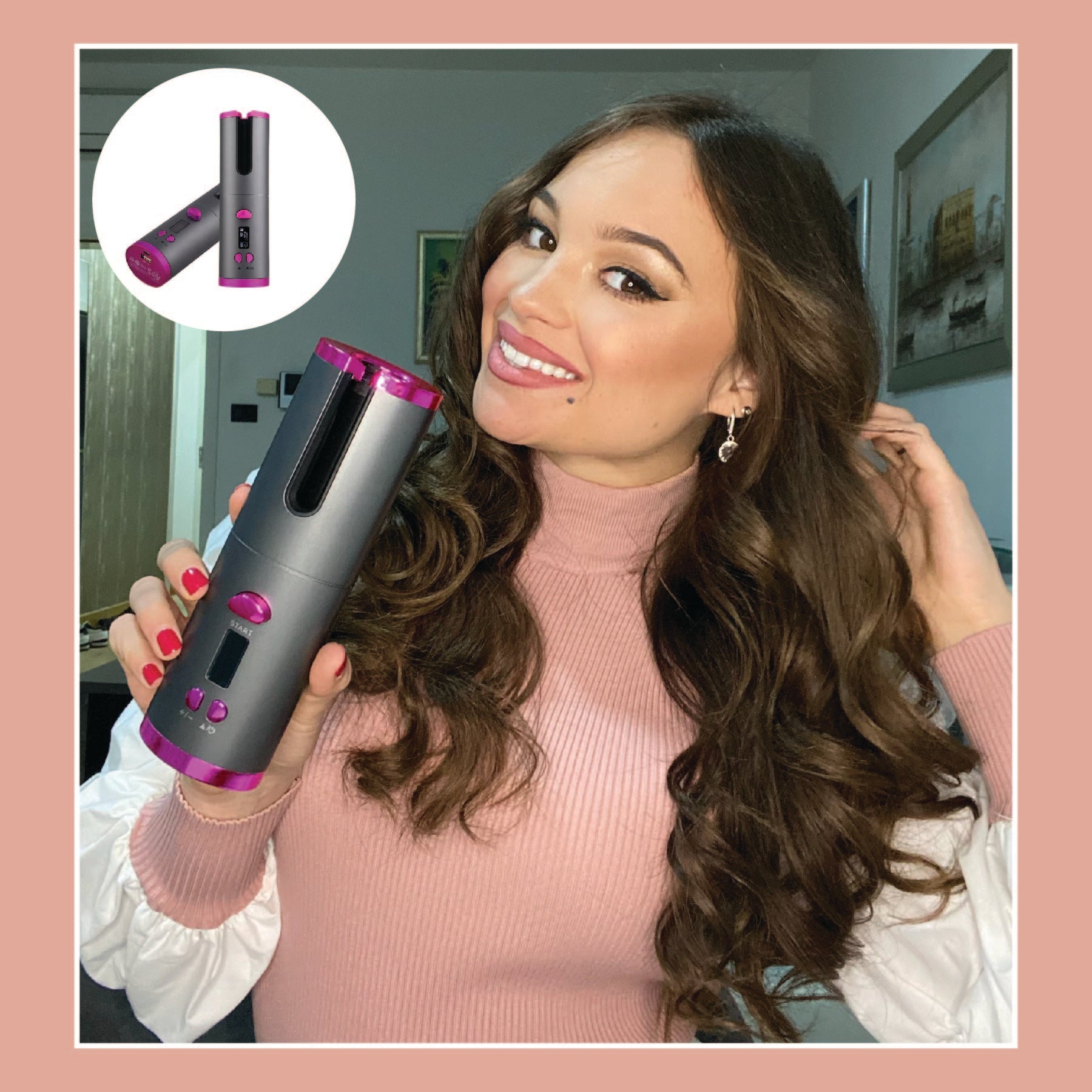 AutoCurl Pro Ceramic - Rizador de pelo