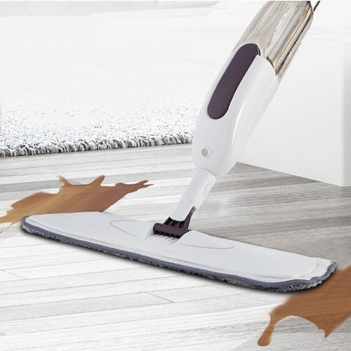 SprayClean Flat Mop Pro - Mopa rectangular con pulverizador